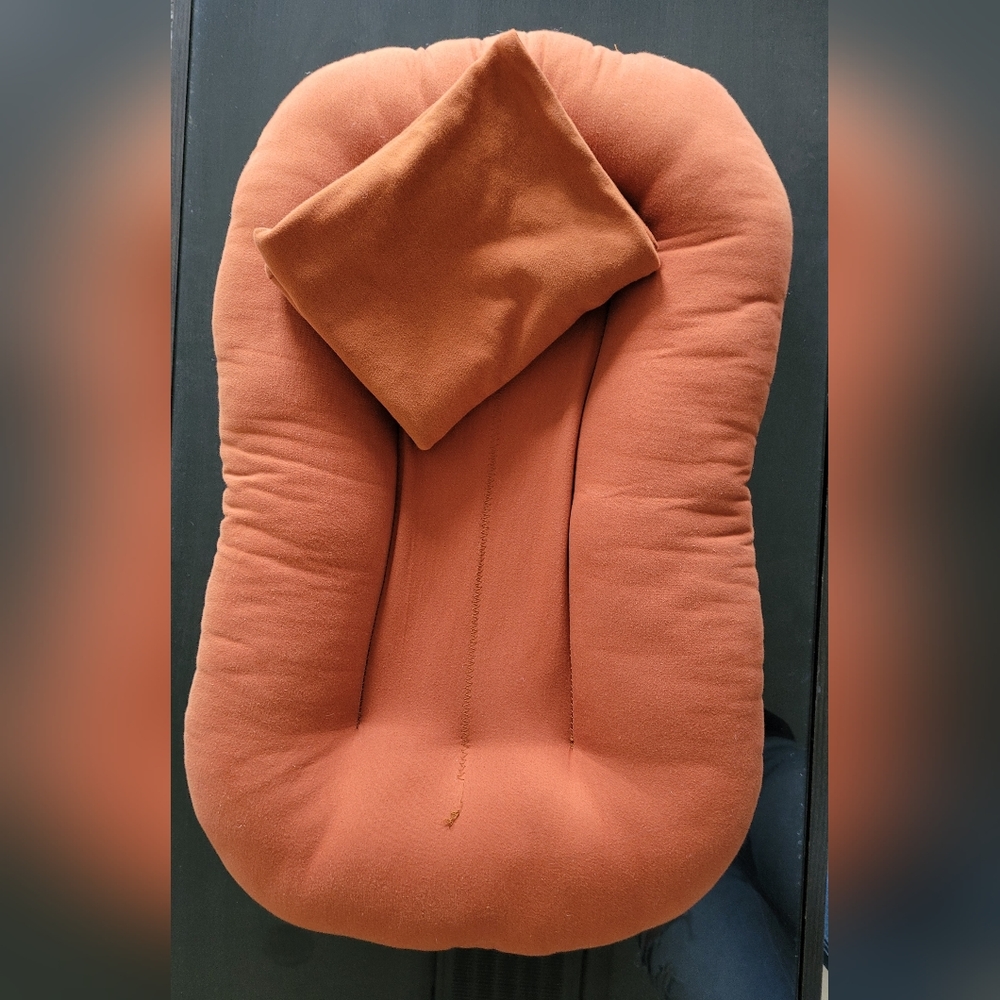 Snuggle Me Organic Infant lounger AND cover